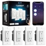 Превью Smart WiFi in-Wall Outlet, 4 Pack — Smart Plug, Geeni