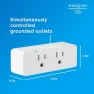 Превью Vibe Indoor Dual-Outlet Wi-Fi Matter Smart Plug — Smart Plug, Enbrighten