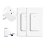 Превью WiFi Smart Outlet Plug with Remote, Wall Switch, Compatible with Alexa and Google — Smart Plug, GREENCYCLE