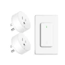 Превью WiFi Smart Outlet Plug with Remote, Wall Switch, Compatible with Alexa and Google — Smart Plug, GREENCYCLE