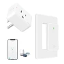 Превью WiFi Smart Outlet Plug with Remote, Wall Switch, Compatible with Alexa and Google — Smart Plug, GREENCYCLE