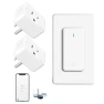 Превью WiFi Smart Outlet Plug with Remote, Wall Switch, Compatible with Alexa and Google — Smart Plug, GREENCYCLE