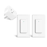 Превью WiFi Smart Outlet Plug with Remote, Wall Switch, Compatible with Alexa and Google — Smart Plug, GREENCYCLE