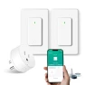 Превью WiFi Smart Outlet Plug with Remote, Wall Switch, Compatible with Alexa and Google — Smart Plug, GREENCYCLE