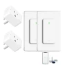 Превью WiFi Smart Outlet Plug with Remote, Wall Switch, Compatible with Alexa and Google — Smart Plug, GREENCYCLE
