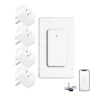 Превью WiFi Smart Outlet Plug with Remote, Wall Switch, Compatible with Alexa and Google — Smart Plug, GREENCYCLE