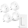 Превью WiFi Smart Outlet Plug with Remote, Wall Switch, Compatible with Alexa and Google — Smart Plug, GREENCYCLE