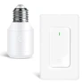 Превью WiFi Smart Outlet Plug with Remote, Wall Switch, Compatible with Alexa and Google — Smart Plug, GREENCYCLE