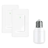 Превью WiFi Smart Outlet Plug with Remote, Wall Switch, Compatible with Alexa and Google — Smart Plug, GREENCYCLE