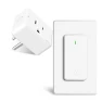 Превью WiFi Smart Outlet Plug with Remote, Wall Switch, Compatible with Alexa and Google — Smart Plug, GREENCYCLE