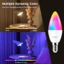 Превью 6-Pack E12 Smart Candelabra LED Light Bulbs — Smart Light Bulb, OHLUX