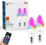 Превью 6-Pack E12 Smart Candelabra LED Light Bulbs — Smart Light Bulb, OHLUX