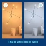 Превью 60W ST19 Tunable White Filament LED Smart Light Bulb — Smart Light Bulb, WiZ Connected