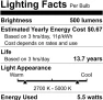 Превью 60W ST19 Tunable White Filament LED Smart Light Bulb — Smart Light Bulb, WiZ Connected