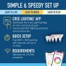 Превью Connected Max Smart LED Bulb PAR38 Outdoor Flood Tunable White + Color Changing — Smart Light Bulb, Cree Lighting