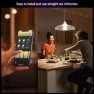 Превью Hue Smart LED A21 Bulb 1-Pack, Warm White Light 2700K, E26 Base, 13.5W, 1600 Lumens, Dimmable LED Bulbs — Smart Light Bulb, Philips