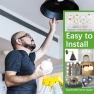 Превью LED Light Bulb, G120 Globe Bulb, 15W Globe Light Bulbs, Daylight 5000k Non-Dimmable, E26 Base Large Decorative Lamp,... — Smart Light Bulb, Jardhom
