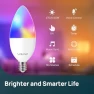 Превью Matter Smart Bulbs, E12 Led Bulb, WiFi Candelabra B11 Bulbs, RGBTW Color Changing Light Bulb — Smart Light Bulb, Linkind