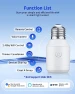Превью Remote Control Light Socket with WiFi — Smart Light Bulb, HAPYTHDA