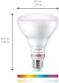 Превью Smart 65W BR30 Color LED Smart Bulb 4-Pack — Smart Light Bulb, Philips