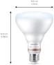 Превью Smart 65W BR30 LED Light Bulb 4-Pack - Daylight — Smart Light Bulb, Philips