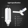Превью Smart LED Garage Light with RGBW Color Changing Deformable Panels — Smart Light Bulb, Feit Electric