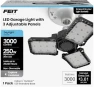 Превью Smart LED Garage Light with RGBW Color Changing Deformable Panels — Smart Light Bulb, Feit Electric