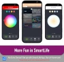 Превью Smart Light Bulbs RGBCW Color Changing — Smart Light Bulb, LUXFACT