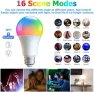 Превью Smart Light Bulbs, WiFi & Bluetooth LED Color Changing Light Bulb — Smart Light Bulb, AFINSEA