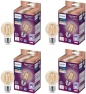 Превью Smart Vintage G16.5 40W Tunable White Filament LED Smart Bulb 4 Pack — Smart Light Bulb, Philips