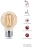 Превью Smart Vintage G16.5 40W Tunable White Filament LED Smart Bulb 4 Pack — Smart Light Bulb, Philips