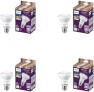 Превью Smart Wi-Fi Connected LED R20 Light Bulb 4-Pack, Frosted Color, Dimmable, E26 Medium Base — Smart Light Bulb, Philips