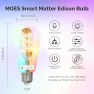 Превью ST64 Edison Smart Bulb, Color Changing Light Bulb — Smart Light Bulb, MOES