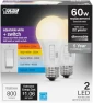 Превью A19 LED Light Bulb, 60W Equivalent, Dimmable, Color Selectable 6-Way — Smart Light Bulb, Feit Electric