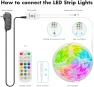 Превью LED Light Strip Smart IC+RGB, Music Sync, 100FT — LED Strip Lights, ATHONO
