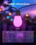 Превью LED Outdoor String Lights 48ft — LED Strip Lights, Govee