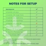 Превью Matter-Enabled E12 Smart Light Bulbs 60W Equivalent, Candelabra Light Bulbs, RGBCW, 2.4G WiFi, 6PCS — Smart Light Bulb, Lightinginside