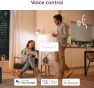 Превью Smart 40W B12 Tunable White Smart Candle-shape 4-Pack — Smart Light Bulb, Philips