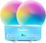 Превью Smart Globe Bulbs G25, Alexa Compatible Decorative Round Vanity Bulbs, 5W, Color Changing RGBCW, Dimmable WiFi Vanity... — Smart Light Bulb, Sunco