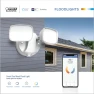 Превью Smart WiFi Dual Head LED Flood Light — Smart Light Bulb, Feit Electric