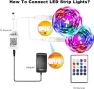 Превью LED Lights for Bedroom 200ft, Music Sync Color Changing, Smart App Control with Remote — LED Strip Lights, phopollo