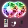 Превью LED Lights for Bedroom 200ft, Music Sync Color Changing, Smart App Control with Remote — LED Strip Lights, phopollo