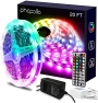 Превью LED Lights for Bedroom 200ft, Music Sync Color Changing, Smart App Control with Remote — LED Strip Lights, phopollo