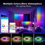 Превью LED Strip Lights for Bedroom, 100ft 5050 LED Strip with DIY Multiple Colors — LED Strip Lights, dalattin