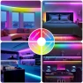 Превью LED Strip Lights for Bedroom, 100ft 5050 LED Strip with DIY Multiple Colors — LED Strip Lights, dalattin