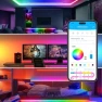 Превью LED Strip Lights for Bedroom, 100ft 5050 LED Strip with DIY Multiple Colors — LED Strip Lights, dalattin