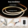 Превью Smart COB LED Strip Lights 16.4ft 24V, Tunable White 2700K–6500K Dot-Free Lighting — LED Strip Lights, V4light
