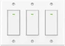 Превью Smart Light Switch, Double Smart WiFi Light Switches, Smart Switch 2 Gang — Smart Switch, Lesim