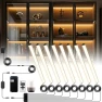 Превью Black Shelf Lights, LED Bookcase Lighting Compatible with Alexa, WiFi Dimmable 2700K Under Shelf Lighting for Bookshelf,... — LED Strip Lights, Lumtide