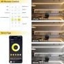 Превью CCT COB LED Strip Lights, 65.6ft Dimmable 2700K-6500K 24V Tunable White LED Light Strip Kit, High Density CRI 90+ LED... — LED Strip Lights, AXMOTUT